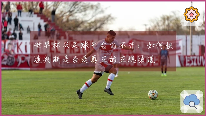 世界杯买足球平台打不开，如何快速判断是否是真正的正规渠道