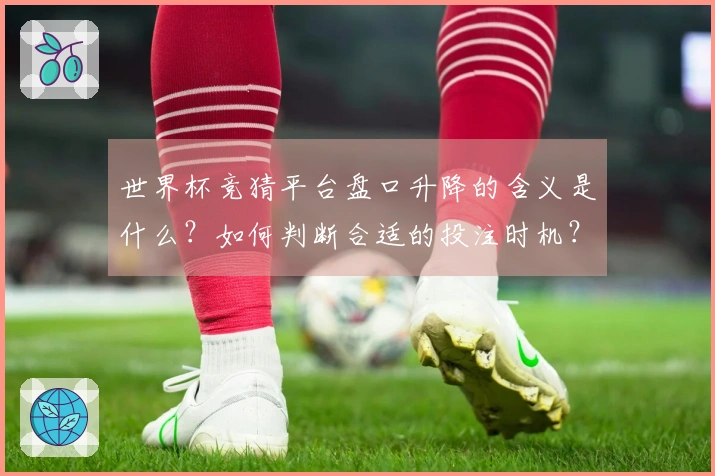 世界杯竞猜平台盘口升降的含义是什么？如何判断合适的投注时机？